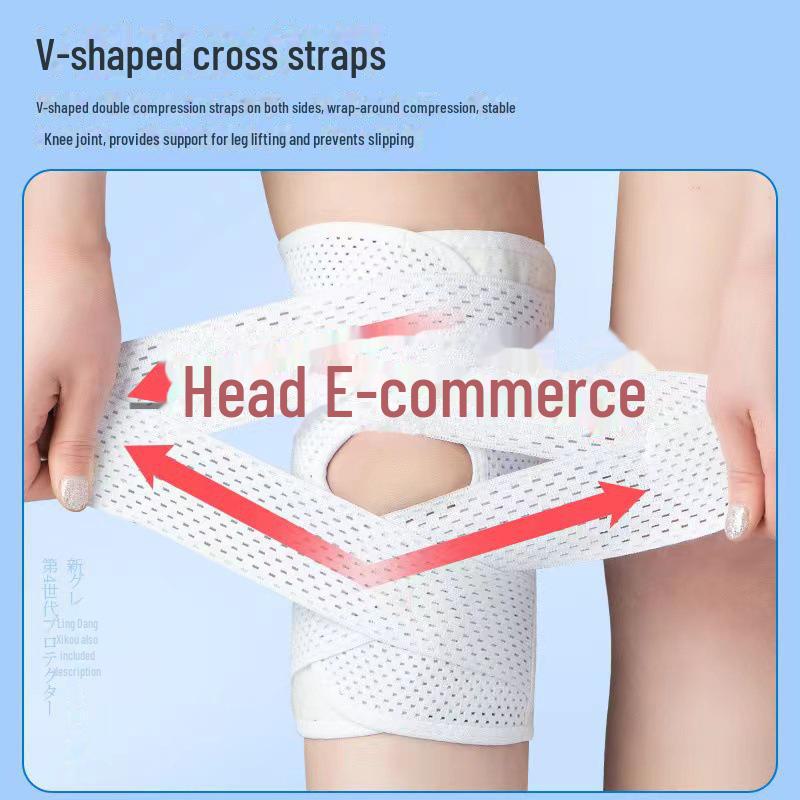 Регулируемые японские спортивные наколенники для бега, танцев, альпинизма и медицинского использования.