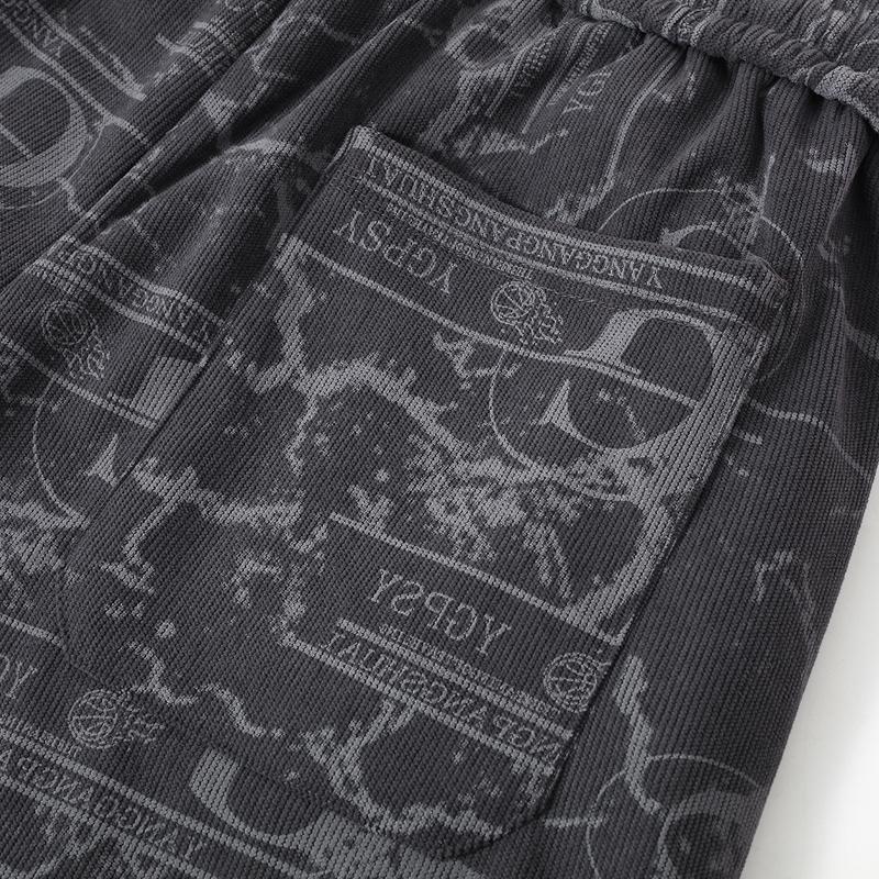 Большие размеры 4XL-10XL Модные мешковатые брюки Мужская одежда Повседневные длинные брюки на резинке