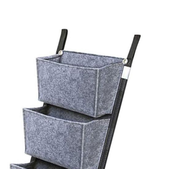 Мешок для посадки Водонепроницаемая многослойная конструкция Устойчивый к коррозии Увлажняющий садовый декор большой емкости 6 карманов Настенная сумка для выращивания цветов