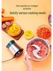 Stainless Steel Electric Meat Grinder & Food Processor - Large Capacity, Multifunctional for Baby Food, Garlic, and More