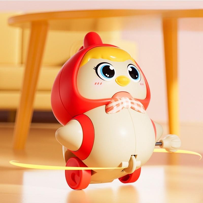 Детская магнитная качалка с фигурками цыплят для раннего обучения и игры
