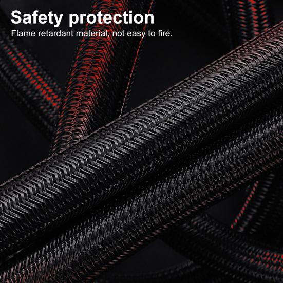 Yousheng 2M плетеный кабельный рукав расширяемый телевизионный компьютерный кабель питания управление самообматывающийся разделенный проводной жгут трубка защитная обертка шнура