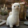 Interactive Robotic Alpaca Lifelike Walking Sounding Stuffed Animal Realistic Alpaca Plush Doll for Pet Lovers