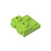 50 шт. 99206 Пластина Модифицированная 2x2x2/3 С 2 Шипами Сбоку Кирпичики Игрушки Для Технических Конструкторов Подарок DIY MOC Совместимый