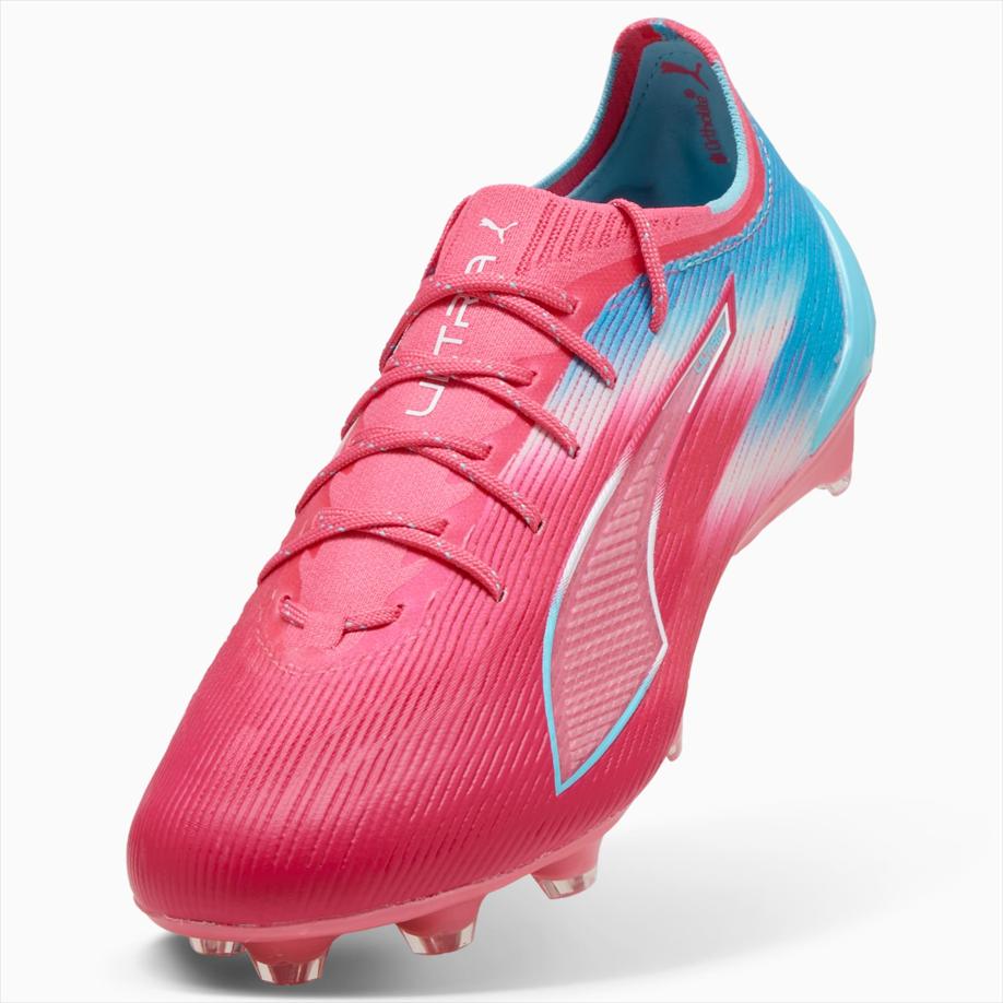 Puma Мужские кроссовки Ultra 6 Ultimate FG Recharge Pack Розовый Герой-Синий Закат-Розовый 108763-01
