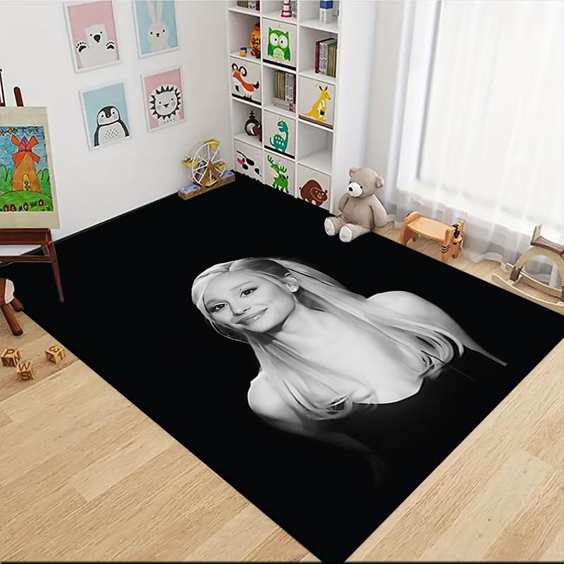 Elegant Fashion Portrait Carpet Rug Soft Washable Antislip Home Living Room Sofa Mats Personalized Christmas Rug