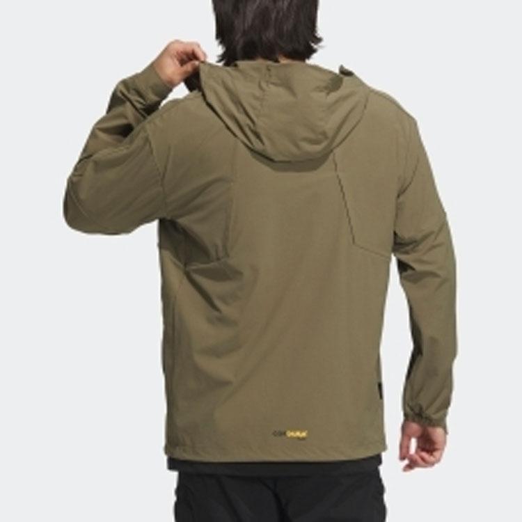 Adidas Jackets Men's Green Hooded Moderate Other IC1968
