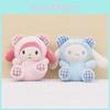 Очаровательный плюшевый брелок-подвеска Sanrio Melody Cinnamoroll Kuromi в виде куклы, подарок