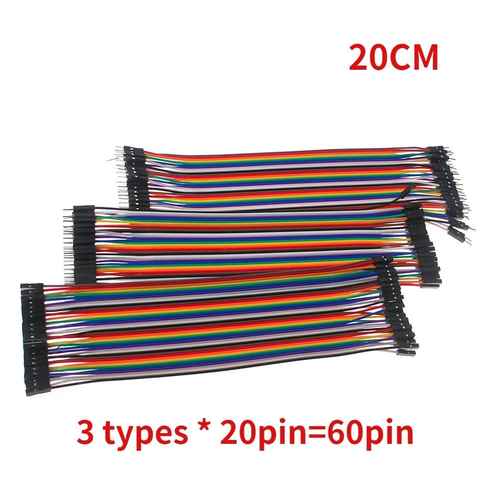 Набор перемычек для макетной платы Dupont Line Kit MB102 ZY-204, 400 соединительных точек, макетная плата для печатной платы без пайки, DIY мини-тестовые наборы для прототипов