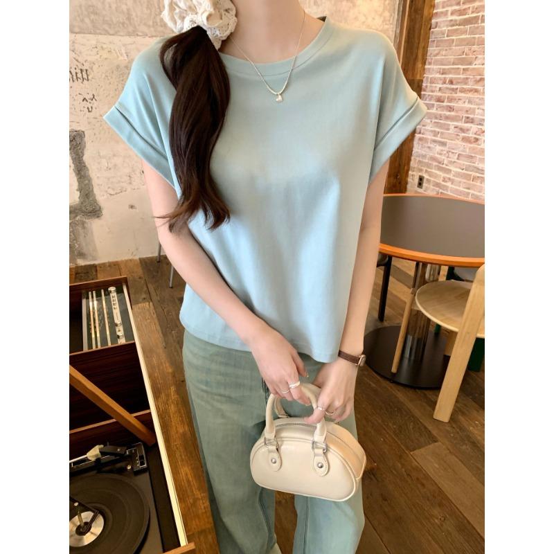 Футболка с короткими рукавами для женщин с открытыми плечами и футболка с короткими рукавами для женщин в летнем дизайне Футболка Niche для жилета Топ с рукавами-крылышками