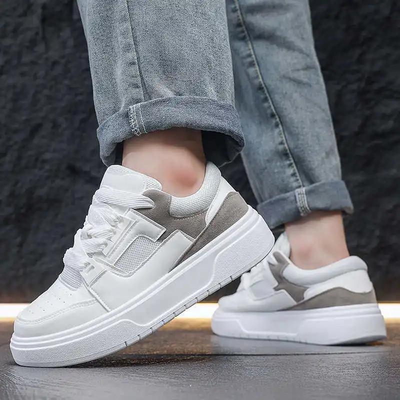 Fashion Round Tip Anti Slip Original Shoes Men Mary Jane Breathable Men's Sneakers Loafers Man Brand Luxury Sport Super Offers