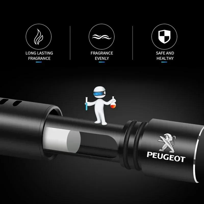 For Peugeot Car Air Freshener Outlet Air Vent Perfume Diffuser Interior For Peugeot 206 307 308 3008 207 208 407 508 2008 5008 1