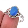 Natural Australian Opal Gemstone 925 Solid Sterling Silver Gift Ring S.10 P8v00