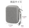 BEADY Protective Storage Case for Fujifilm Instax Mini EVO and LiPlay Link 2 Cameras, Gray, with Strap