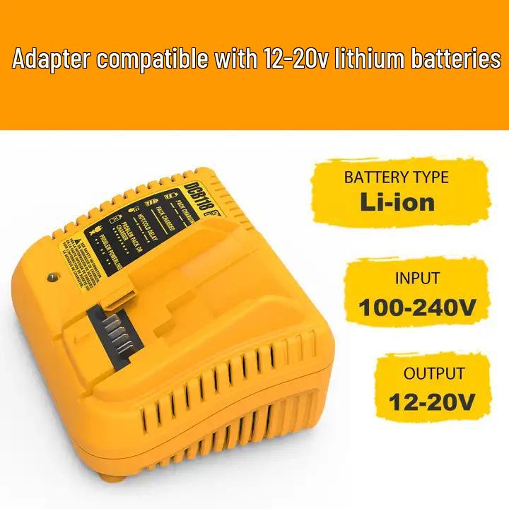 Совместим с зарядным устройством Dewalt 12V-20V DCB118 для литиевых батарей.
