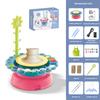 Multicolor Pottery Shaping Machine Toy Plastic Clay Shaping Tool  Kids Handmade Craft