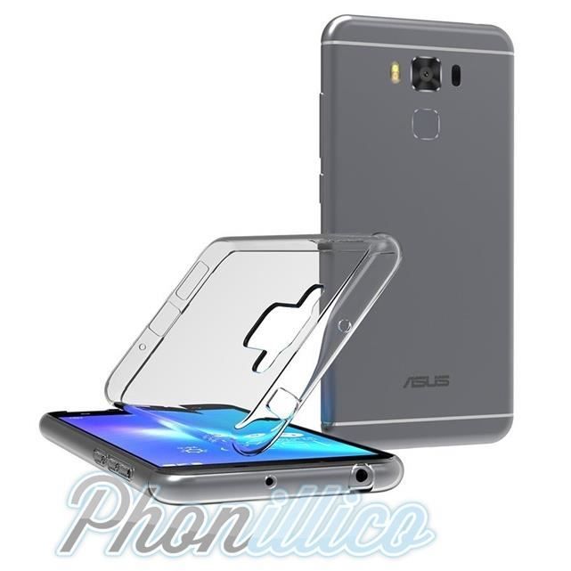 Coque - Phonillico® - Asus ZC553KL Zenfone 3 MAX PLUS - TPU - Transparent - Ultra Slim