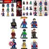 Superhero Minifigures Building Blocks Toy Includes Iron Man Captain America Wolverine And More!