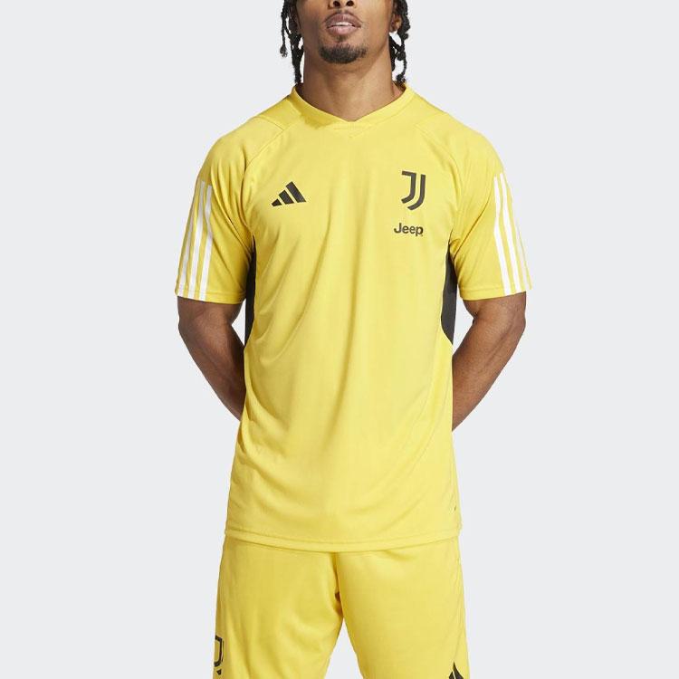 adidas Тренировочная футболка Juventus Tiro 23 Мужская футболка Желтая IQ0875