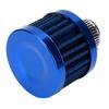 13mm0.5in Mini Air Intake Filter Vent Crankcase Breather Universal Car Accessory Noire