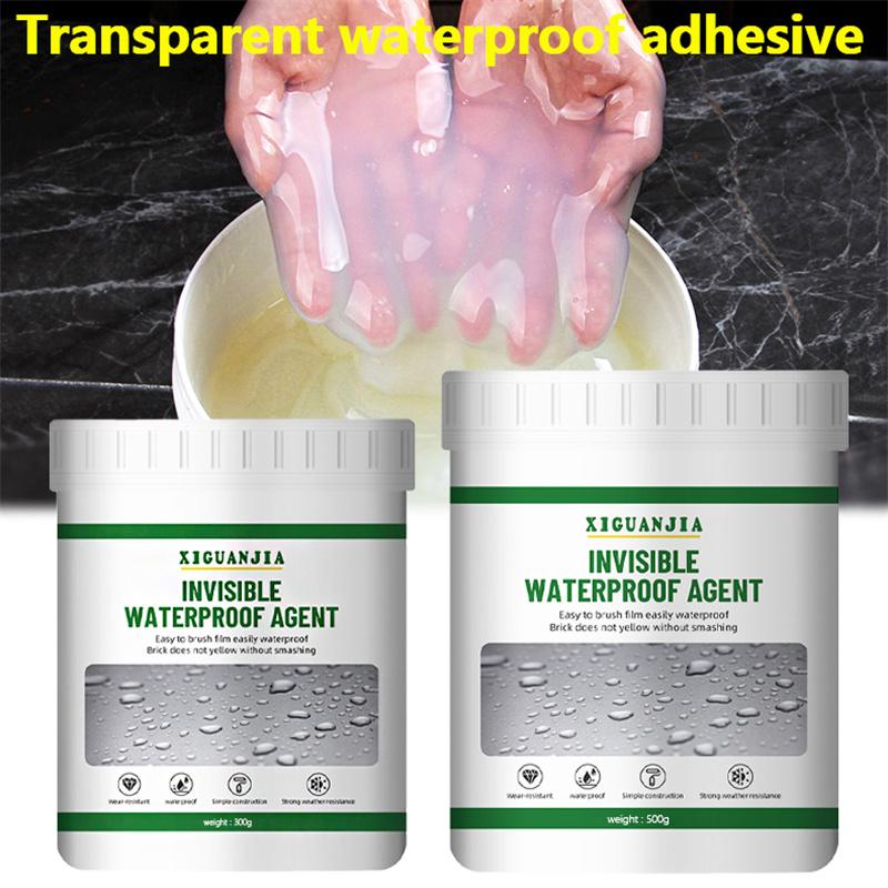 New Waterproof Coating Transparent Quality Assurance Bathroom Leakage Repair Coating Waterproofing Leak Sealing Proof Adhesive