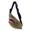 MORN CREATIONS Shark Waist Bag Green