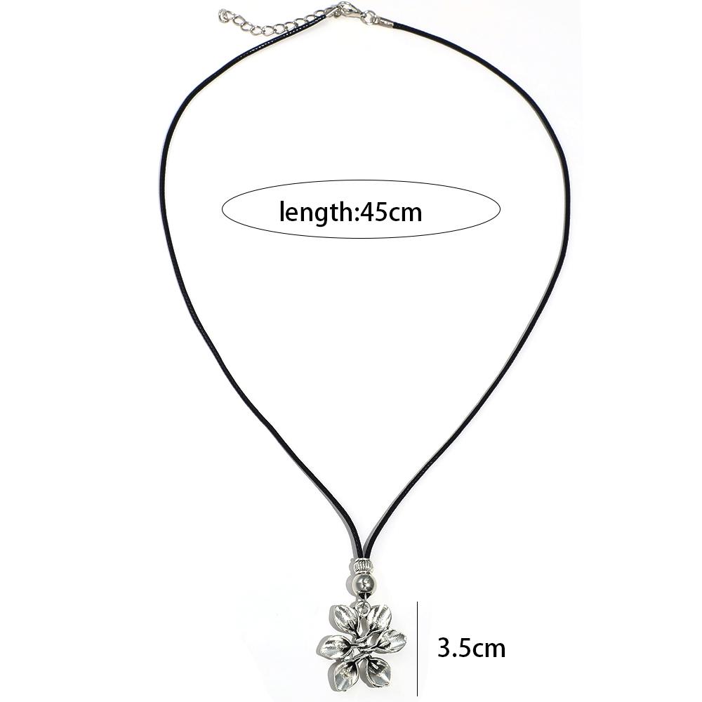 Богемия Бохо Тибетский Цветок Античный Цвет Шармы Подвески Для Ожерелья Ювелирные Изделия Ручной Работы