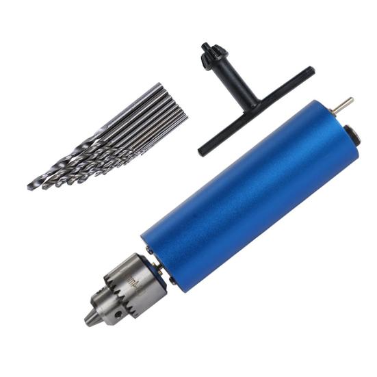 Mini Portable Motor PCB Electric Handheld Drill Twist Bit DIY Grinding Tools Set