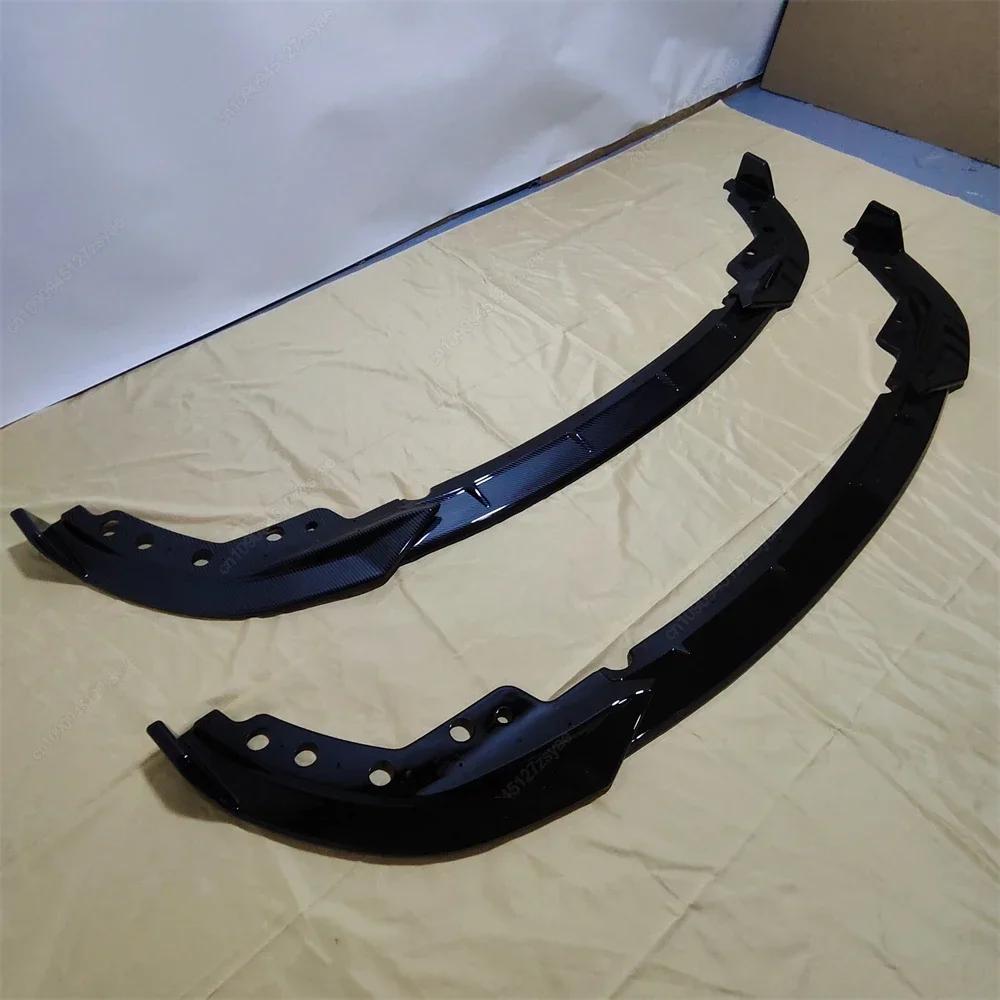 Car Front Bumper Lip Chin Splitter Body Kit Spoiler Trim Styling For BMW 3 Series G20 G21 320i 330i 318i M-Pack 2019-2022 Tuning
