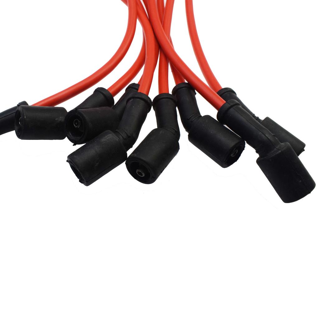 LS Spark Plug Wires Cable Wire Set For Chevrolet Camaro Corvette & Pontiac GTO Firebird 5.7L V8 LS1 LS2 LS3 LS6 1997-2004