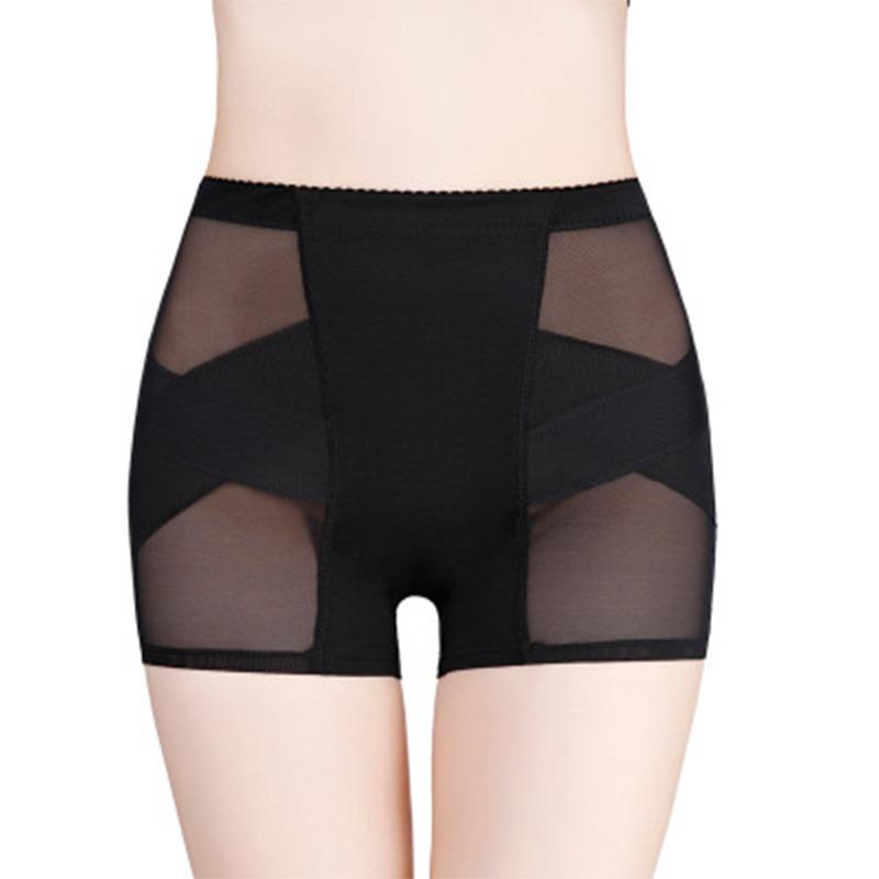 Трусики-шейпер с завышенной талией и большой накладной попой, женские утягивающие шорты для подтяжки ягодиц с подкладками пуш-ап, корректирующее белье для бедер
