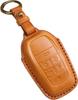 Premium Genuine Leather Smart Key Cover Case for New Alphard 30 Late Model 90 and Vellfire 30 Series 3D Camel 3D (40 Series, Series, VOXY90,