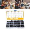 560pcs Socket Head Cap Screws Carbon Steel Hex Head Metric Screws Bolts and Nuts Assortment Kits with Wrench 3 4 5mm