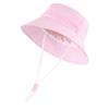 Adjustable Kids Sun Protection Hat Korean Style Outdoor Playing Hat Baby Beach Hats  for Boys Girls