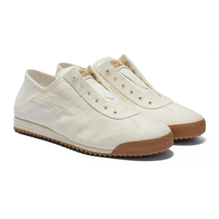 ONITSUKA TIGER Женские кроссовки Mexico 66 Sd Paraty цвета слоновой кости с резиновой подошвой 1183C432-750