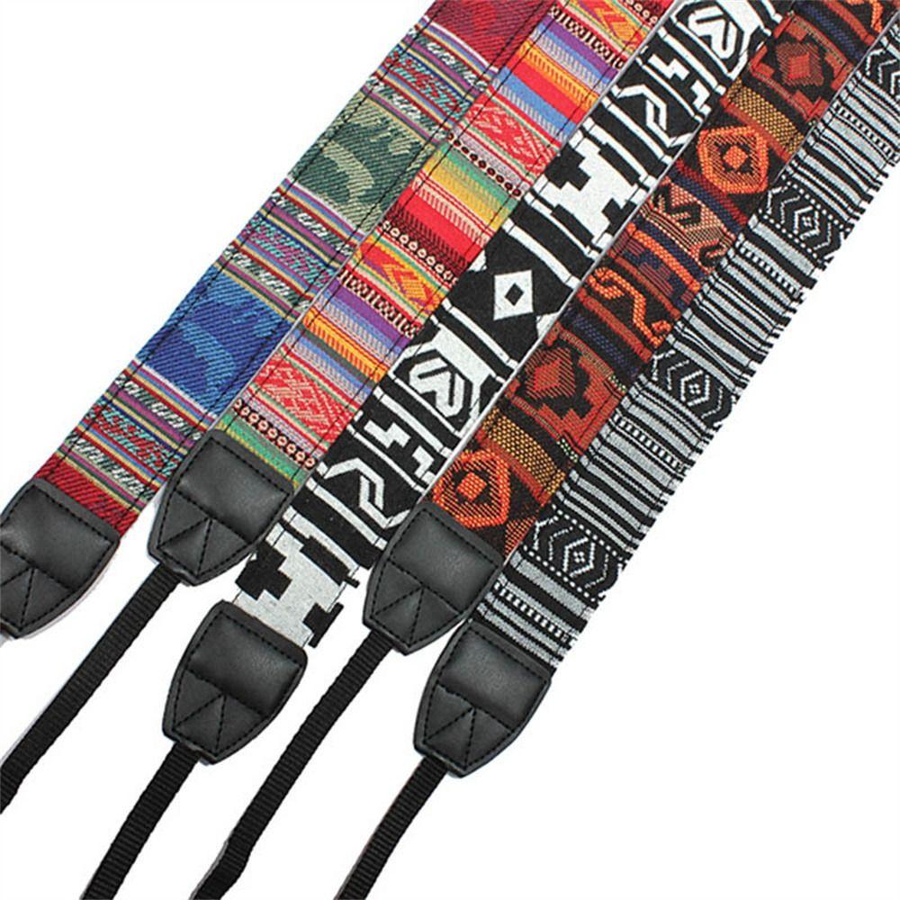 Lightweight Anti-slip Adjustable Retro Cameras Strap Camera Neck Belt Vintage Camera Shoulder Strap
