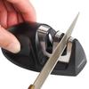 Saiveina Knife Sharpener Whetstone Sharpener Tungsten Steel Ultra Light Convenient 2 Stage Sharpening System Knife Sharpener Coarse Sharpening Fine