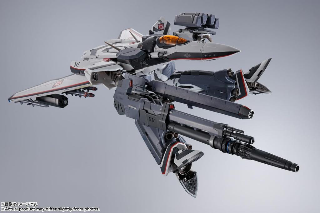 TAMASHII NATIONS DX Chogokin Macross F VF-171EX Armored Nightmare Plus EX (Saotome Alto's Custom) Revival Ver. Approximately 300mm PVC & ABS