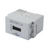 Модуль питания USB типа 128 Розетка 220В USB 5В 2.1А Зарядка для мобильного телефона USB Розетка Переключающий адаптер