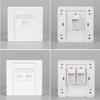 1Pcs CAT5E CAT6 CAT6A CAT7 CAT8 RJ45 Socket Outlet  Home Office Network