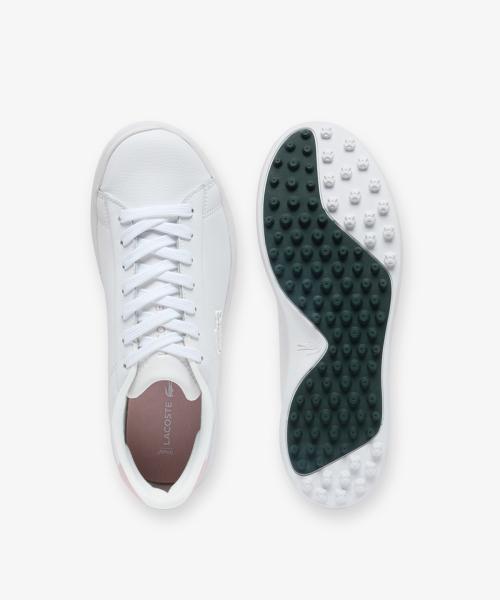 Lacoste Женские кожаные гольф-ботинки Carnaby [RZ0157W56G1Y9]