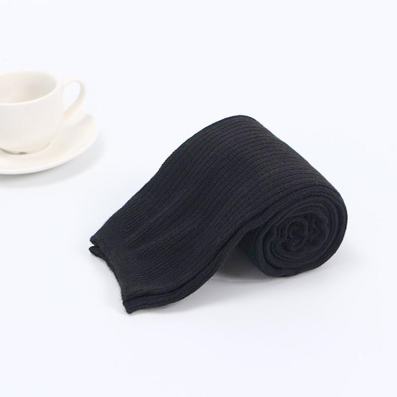 1 пара мягких зимних гольфов в вертикальную полоску для колледжа, длинные теплые гольфы