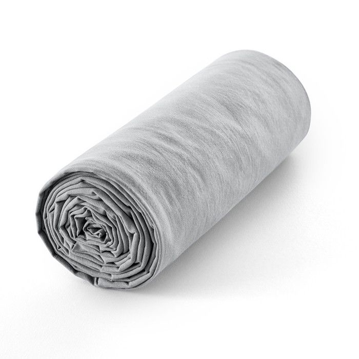 Drap housse 200 x 200 cm bonnet 30 cm "Prémium" pour lit 2 places King Size - Prémium Nuage