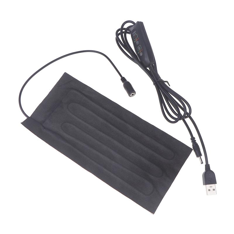 Теплые грелка из углеродного волокна, зарядка через USB, коврик для талии и живота, портативная теплая пластина для согревания тела и ног зимой