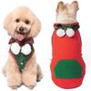 Halloween Pet Dog Vest Warm Fleece Hoodie Small To Large Breeds Winter Casual Outfit