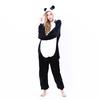 Unisex Anime Kigurumi Pajamas Panda Cosplay Costume Hoodies Party Fleece Sleepwears Nightwear