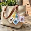 Sound Washing Machine Keychain Auditory LED Light Up Keyring Cartoon Bag Pendant  Schoolbag