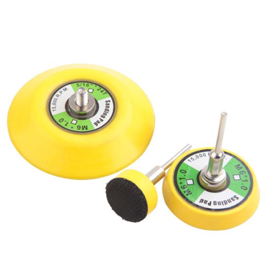 Самоклеящаяся опорная пластина 1/2/3 дюйма, износостойкая, длительный срок службы, высокоэффективная шлифовальная пластина для полировки