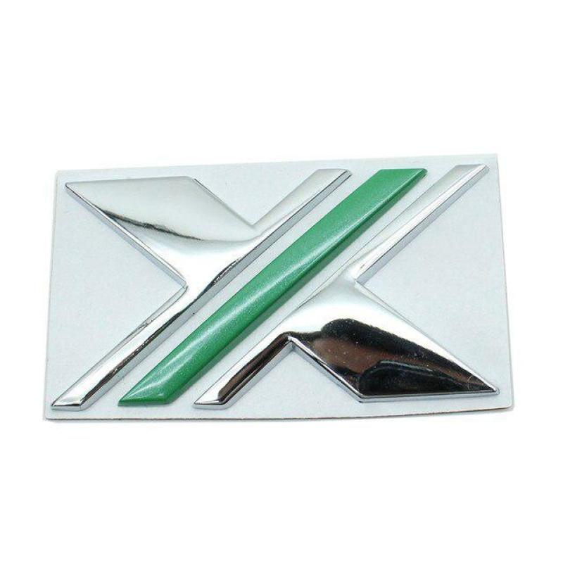 Car 3D Metal X XPOWER Logo Trunk Body Badge Emblem Decals Sticker For M-G 3 7 5 6 EZS TF ZR ZS HS GS GT Hector RX5 RX8