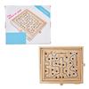 Adult Kid Wooden Educational Maze Brain Training Board Game Educational Toy